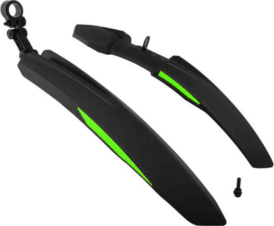 

FASTIDIOUS High Quality Mudguard- Bicycle Splash Protector Clip-on Front & Rear Fender(Green)