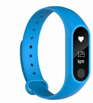 

Being Trendy Health Bracelet Activity Tracker with Bluetooth Heart Rate Monitor Fitness Band(Blue, Pack of 1)