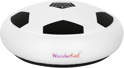 

WonderKart Indoor and Outdoor Hover Soccer Ball with LED Lights for Kids Football Foul Card