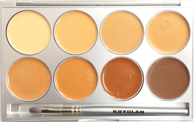 

Kryolan Ultra Foundation 8 Color Palette ( Bridal ) Foundation(Bridal)