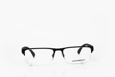 Emporio Armani Half Rim Rectangle Frame(55 mm