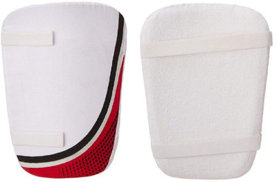 

heaven Thigh Gaurd Cricket Thigh Guard(Standard, Red), White