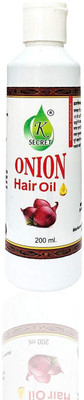 

K SECRET ONION OIL 200 ml| for hair regrowth for men/women|specially for damged hair|medicated oil|hair regrowth|get the black hair back Hair Oil(200 ml)