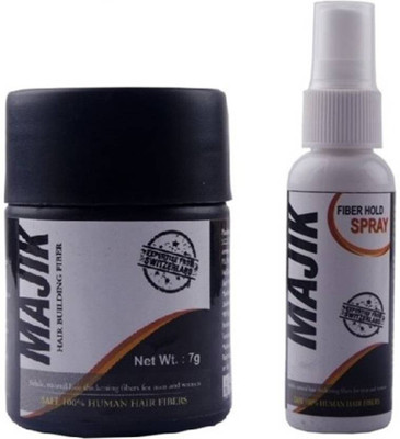 

AASA HAir building Fiber For Hairs, Black Color(7 g)