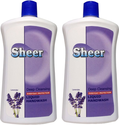 

Sheer Hand wash Refill Pack 2X900 ml(1800 ml, Bottle, Pack of 2)
