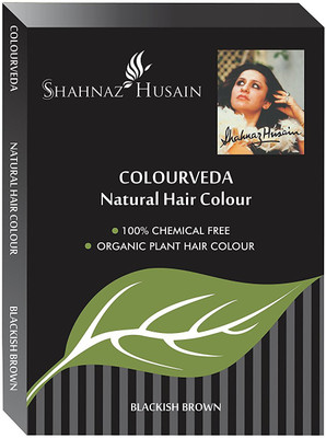 

shahnaz Colourveda Natural Hair Colour Blackish Brown 100% Chemical Free Organic Plant Hair Colour(100 g)