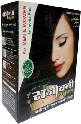 

SANJEEVANI NATURAL Black Heena For Men & Women(60 g)