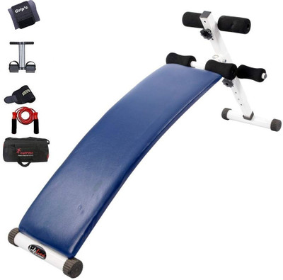 

Lifeline Abdominal Bench 5501 | with Gym Bag , Wrist Support And Accessories ( 5 items ) Home Gym Combo(100 - 120 kg)