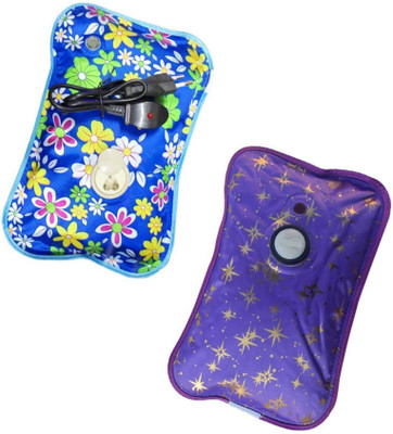 

CRETO 2 Pack Combo of Pain Relief Portable Electric 1 L Hot Water Bag(Multicolor)