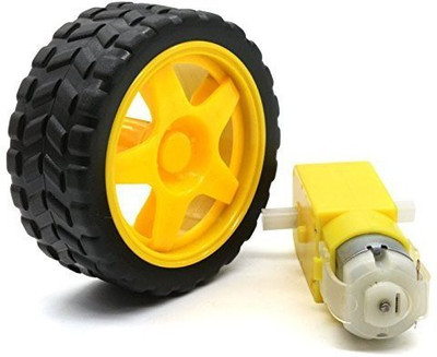 

TechWiz Imported Dual Shaft Bo Motor With Big Wheel (1set)(Yellow)
