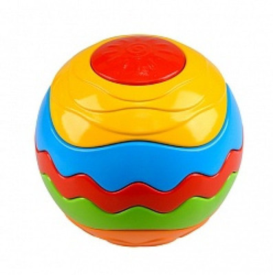 

Playgo Rainbow Puzzle Ball(Multicolor)