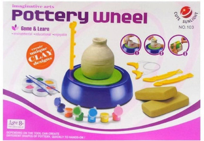 

skyler Pottery Wheel Art- Game & Learn Educational Toy(Multicolor)