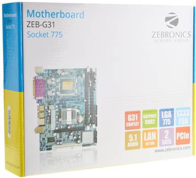ZEBRONICS ZEB G31 Motherboard Socket 775 Motherboard Price History
