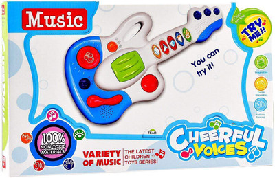 

Tokenz Musical Guitar for Kid(Multicolor)