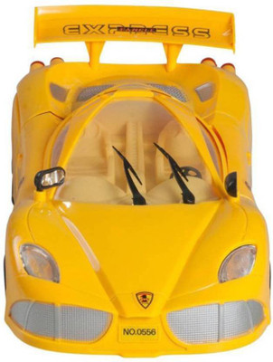 

ExaltedCollection Anti-Terrorism Opening/Closing Doors Car with one more car came out with soldiers Lights & Sounds Effects (Yellow)(Yellow)