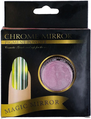 

One Personal Care Chrome Mirror Pigmented Pink Powder | Nail Art 03(Pink)