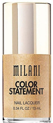 

Milani Color Statement Nail Lacquer, Gold Plated, 0.34 Fluid Ounce Golden