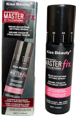 

Kiss Beauty New/Nouveau Master fix By Facestudio Primer - 120 ml(Transparent)
