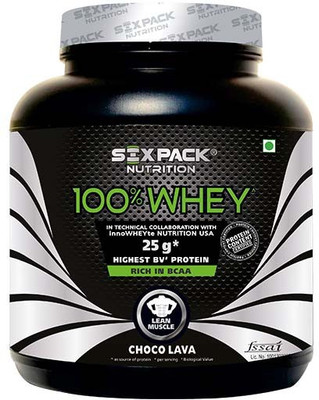 

SIX PACK NUTRITION Six Pack Nutrition 100% whey Choco Lava Whey Protein(2000 g, Choco Lava)