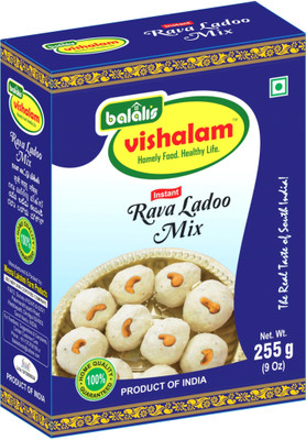 

Balali's Vishalam Instant Rava Ladoo Mix 255 g