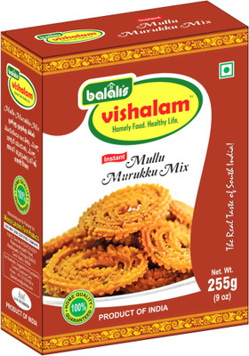

Balali's Vishalam Instant Mullu Murukku Mix 255 g