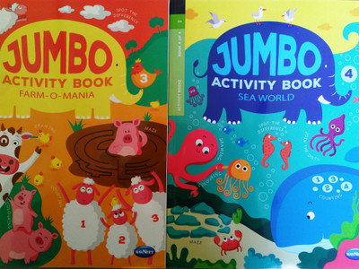 Jumbo Activity Part 3 & Part 4(Paper, Navneet)