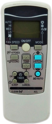 

SMIPLEBOL [Suitable for MITSUBISHI HEAVY INDUSTRIES Split AC Remote] Remote Controller(Grey)