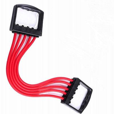 

WDSPL Unique Chest Expender Rope Workout Pulling Excercise Fitness Resistance Tube(Red)