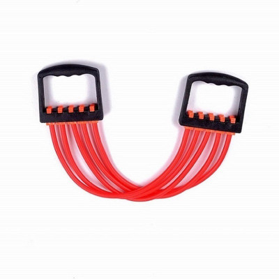 V.M Enterprises Premium Best Quality Muscle Pulling Chest Expender Resistance Tube(Red)