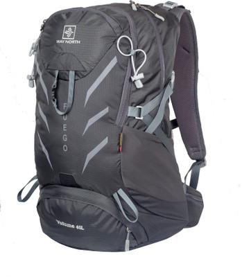 

Way North WayNorth 40 Ltrs Rucksack Hiking Trekking Premium Quality Bag With Raincover Rucksack - 40(Grey)