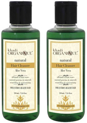

Khadi organique Shampoo/Hair Cleanser Aloevera(420 ml)