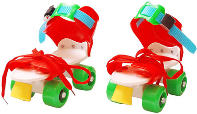 

buggu roller skates Quad Roller Skates - Size 12-16 UK(Red, Yellow, Green, Multicolor, Orange)