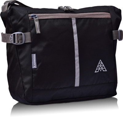 

Adamson Men Casual Black Polyester Sling Bag