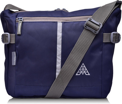 

Adamson Men Casual Blue Polyester Sling Bag