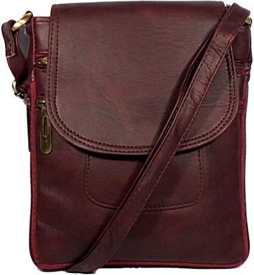 

VARSHA FASHION ACCESSORIES Girls Casual, Evening/Party, Formal, Sports Maroon Leatherette Sling Bag