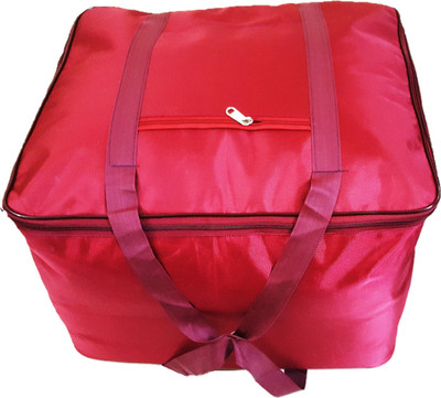 

FORE TREND Matty Fabric Maroon Big Jumbo Attachi /Blanket /Lengha/Storage/Travel Multi-Purpose Bag Polyester Laundry Bag(Maroon)