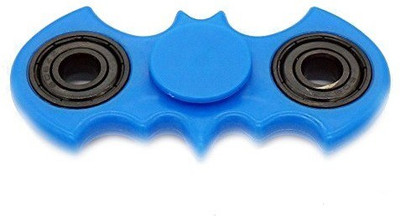 

Premsons Three Bearing Material Hand Spin Toy Bat Fidget Spinner (Blue and Black Wing Bearings)(Blue)
