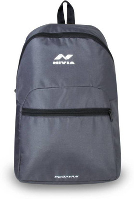 

Nivia BEAT BAGPACK BLACK BY ONE SHOT RETAIL bagpaCK(Black, Backpack), Grey
