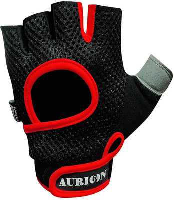 

Aurion Gym Gloves for Yoga,Workout,Sports,Fitness,Cross Training Gym & Fitness Gloves (, Red