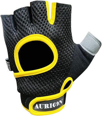 

Aurion Gym Gloves for Yoga,Workout,Sports,Fitness,Cross Training Gym & Fitness Gloves (, Yellow