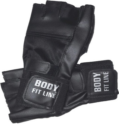 

Faiydashop Soft Leather Gym and Fitness Gloves Gym & Fitness Gloves (, Black