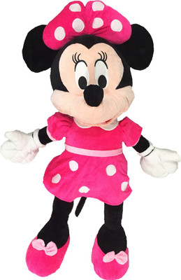 

CREATIVEVILLA CUTE PINK MICKEY MINNIE STUFFED PLUSH SOFT TOY CVST0602L - 75 cm(Multicolor)