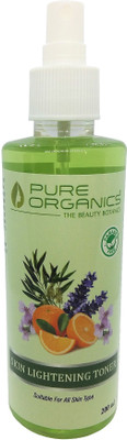 

Pure Organics Skin Lighting Toner 200 ml for Men & Women(500 ml)