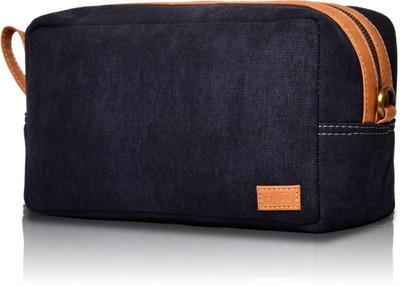 

LBohe Cosmetic Pouch(Beige), Dark blue