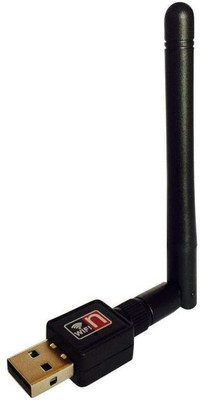 

RKANDROID WiFi Antenna Dongle Connector Wireless LAN Network Card USB Adapter(Black)