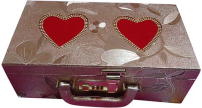 

Haryana Craft Flower Printed 2 Rods Bangles Box , , Made By High Quality Paper Borad Size : L*B*H 30*17*10 Cm Bangles box Vanity Box(Multicolor)