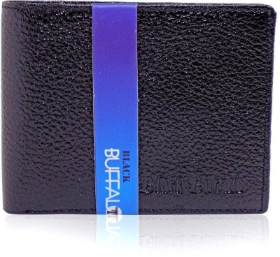 

AASA Men Black Artificial Leather Wallet(7 Card Slots)