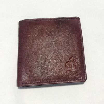 

EVG Boys Brown Genuine Leather Wallet(11 Card Slots), Brn