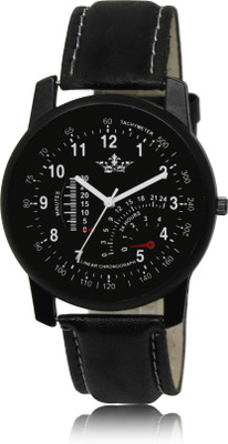 

Glaciar GLD-05 Black Temperature Meter Watch - For Men