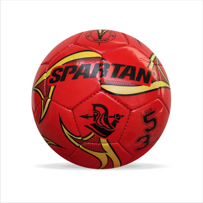 

Spartan PLAY PVC Football - Size: (Pack of 1, Red, Black, Yellow